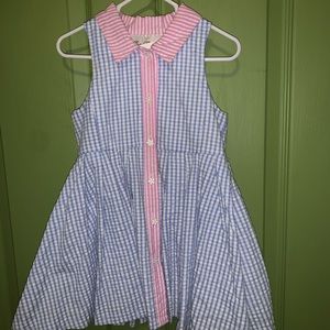 EUC Rare Editions 2t seersucker girls dress